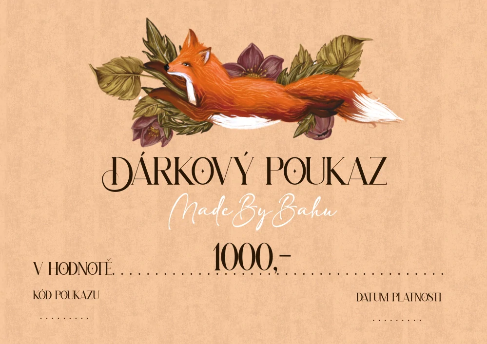 Dárkový poukaz PDF